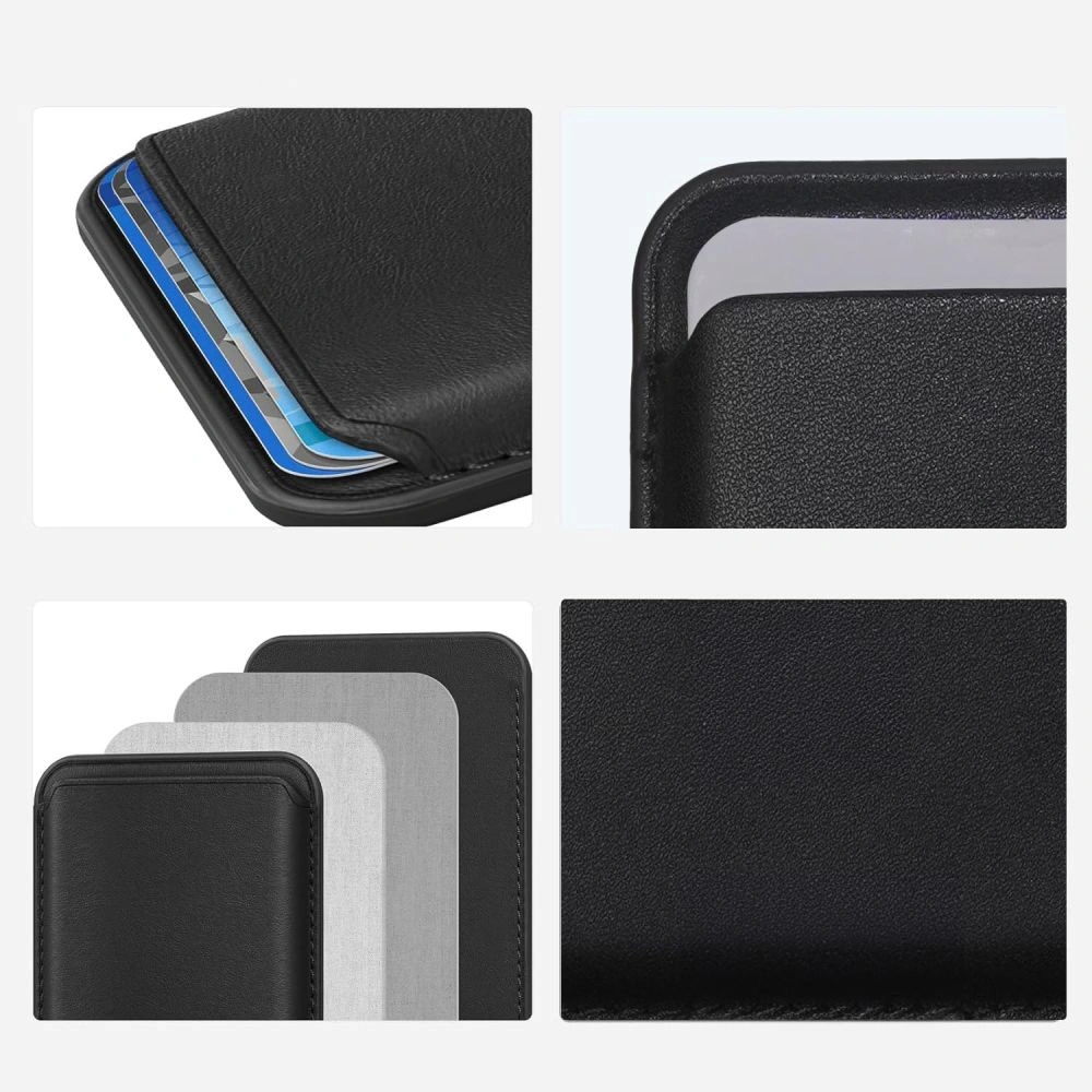 Knížkové pouzdro Tech-Protect MagWallet MagSafe Universal Magnetic Card Holder Black