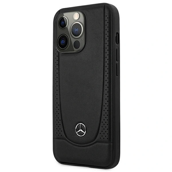 Kryt Mercedes MEHCP15XARMBK Apple iPhone 15 Pro Max hardcase Leather Urban black