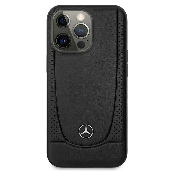 Kryt Mercedes MEHCP15XARMBK Apple iPhone 15 Pro Max hardcase Leather Urban black