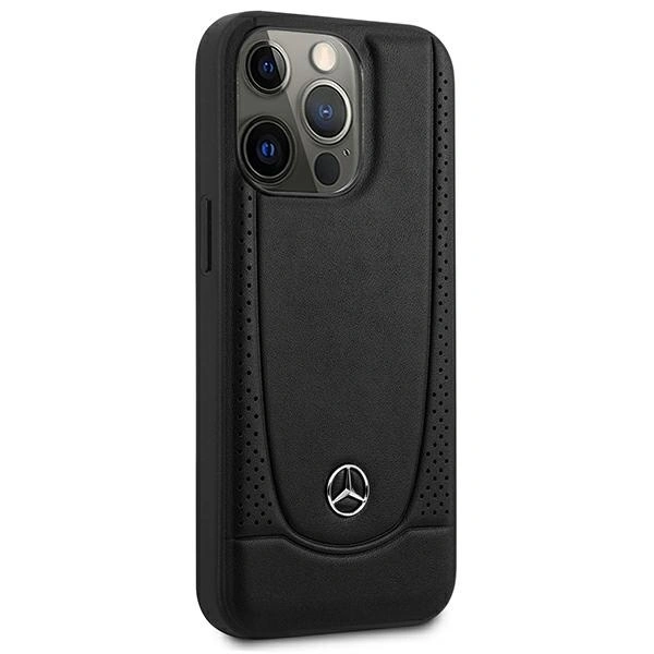 Kryt Mercedes MEHCP15XARMBK Apple iPhone 15 Pro Max hardcase Leather Urban black