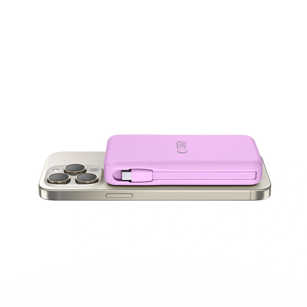 Tech-Protect PB31 LifeMag MagSafe 10000mah powerbank 15W Lavender