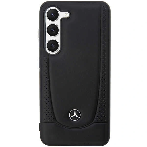 Kryt Mercedes MEHCS23SARMBK Samsung Galaxy S23 hardcase Leather Urban black