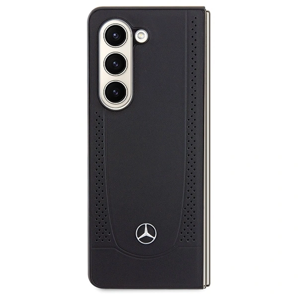 Kryt Mercedes MEHCZFD5ARMBK Samsung Galaxy Z Fold5 hardcase Leather Urban black