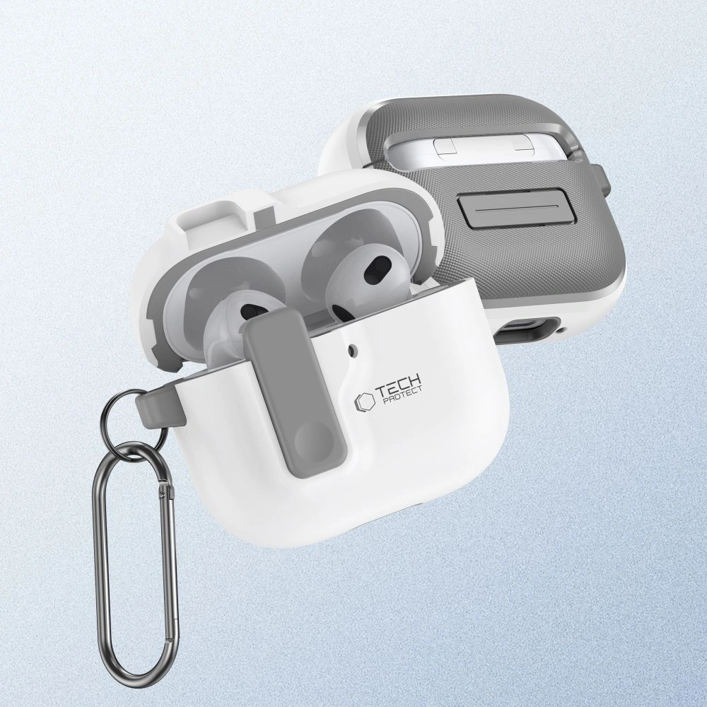 Kryt Tech-Protect Slim Hook Apple AirPods 4 White