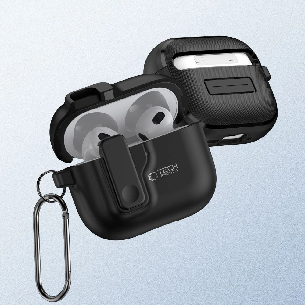 Kryt Tech-Protect Slim Hook Apple AirPods 4 Black