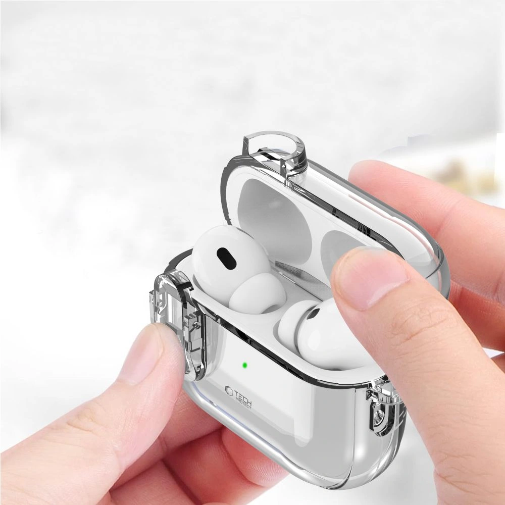 Kryt Tech-Protect Slim Hook Apple AirPods Pro 1 / 2 Clear