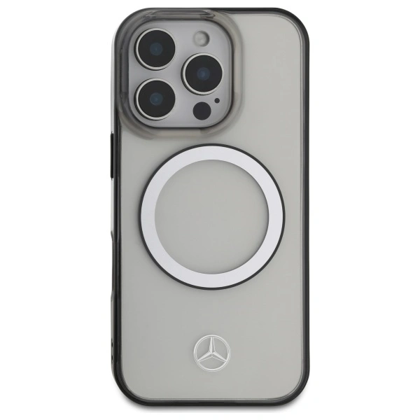 Kryt Mercedes MEHMP16L23HUOKC Apple iPhone 16 Pro hardcase Printed logo MagSafe transparent
