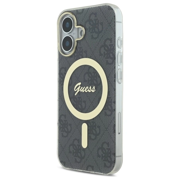 Kryt Guess GUHMP16MH4STK Apple iPhone 16 Plus hardcase IML 4G MagSafe black