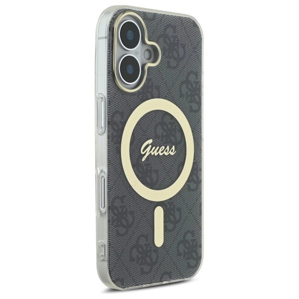 Kryt Guess GUHMP16MH4STK Apple iPhone 16 Plus hardcase IML 4G MagSafe black