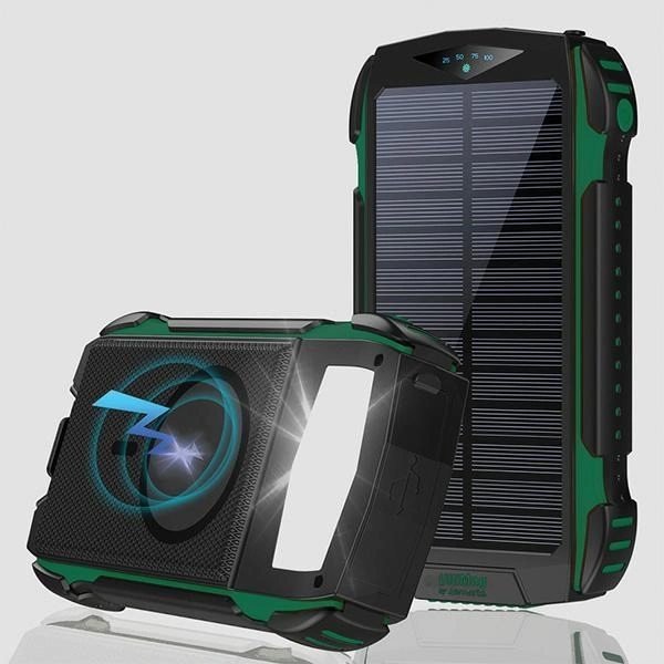 4smarts TitanPack Rugged UltiMag 20000mAh solar powerbank green