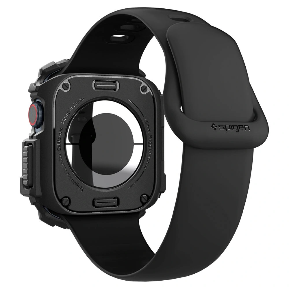 Case Spigen Rugged Armor Apple Watch 10 / 11 46mm Matte Black