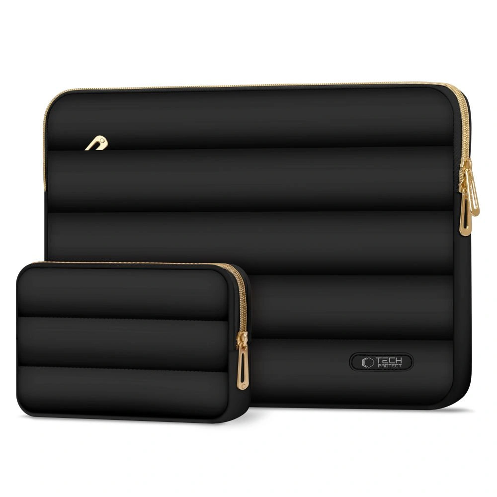 Kryt Tech-Protect Puffy Laptop 13-14 case + accessory bag Black
