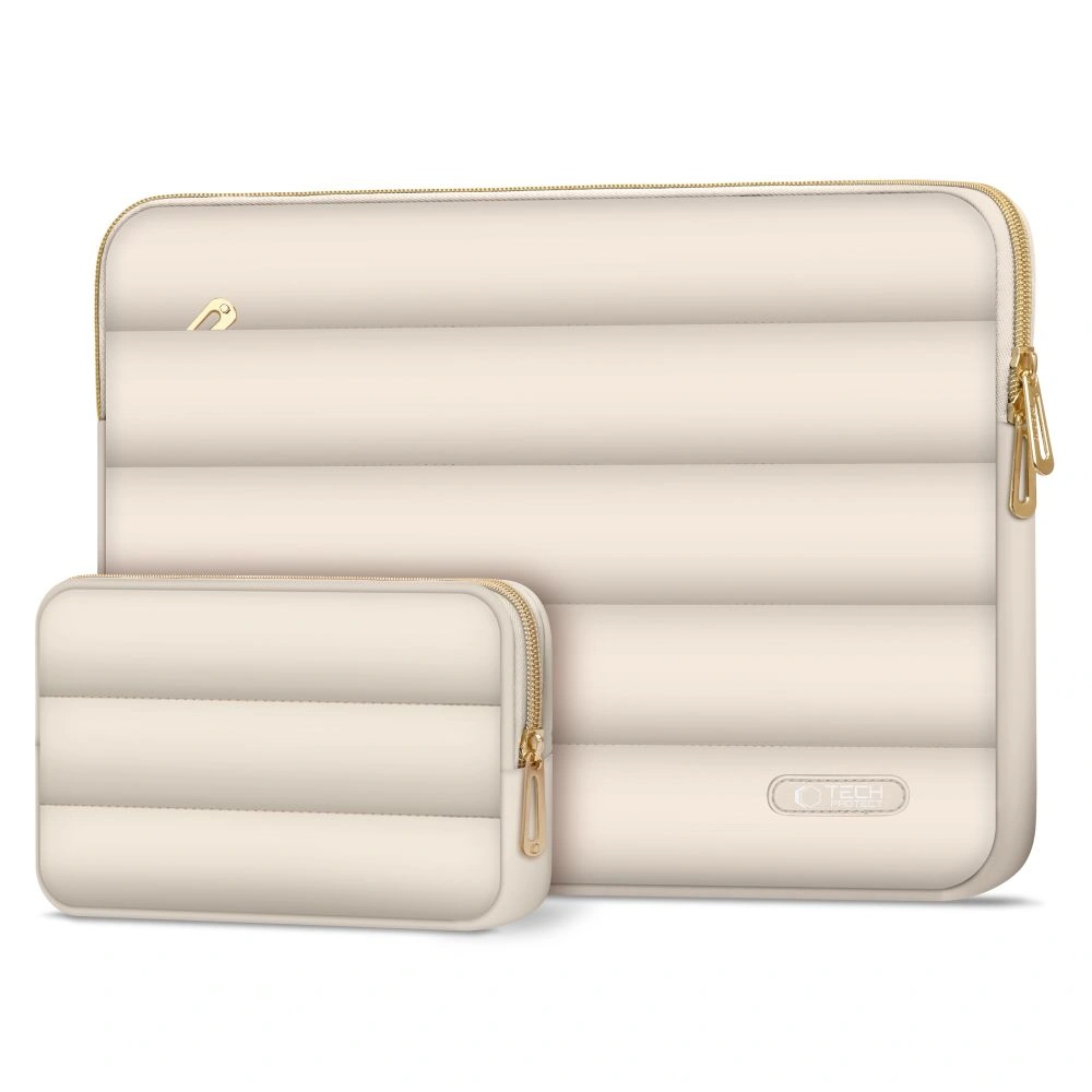 Kryt Tech-Protect Puffy Laptop 13-14 case + accessory bag Sand
