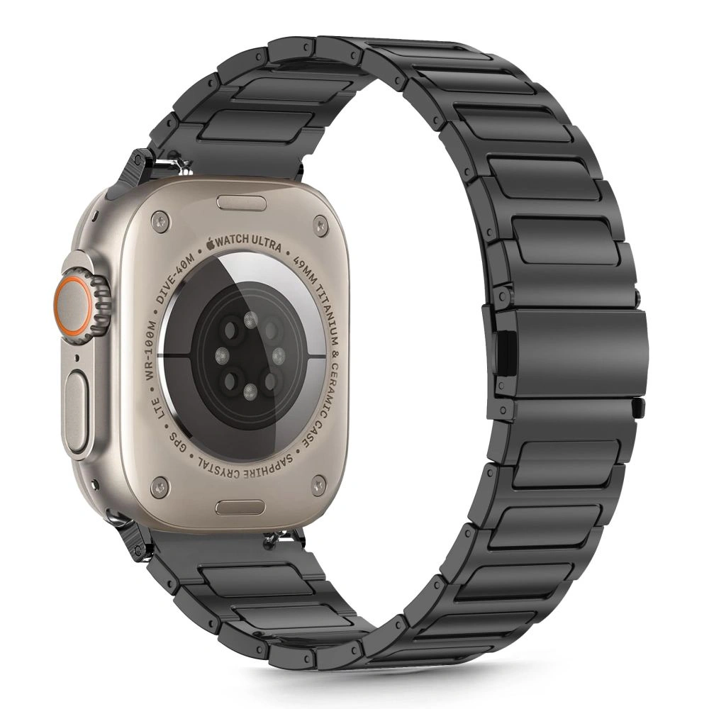 Tech-Protect Stainless Classic Apple Watch 6 / 7 / 8 / 9 / 10 / SE / Ultra 1 / 2 44/45/46/49mm Black
