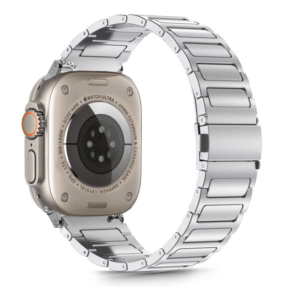 Tech-Protect Stainless Classic Apple Watch 6 / 7 / 8 / 9 / 10 / SE / Ultra 1 / 2 44/45/46/49mm Silver