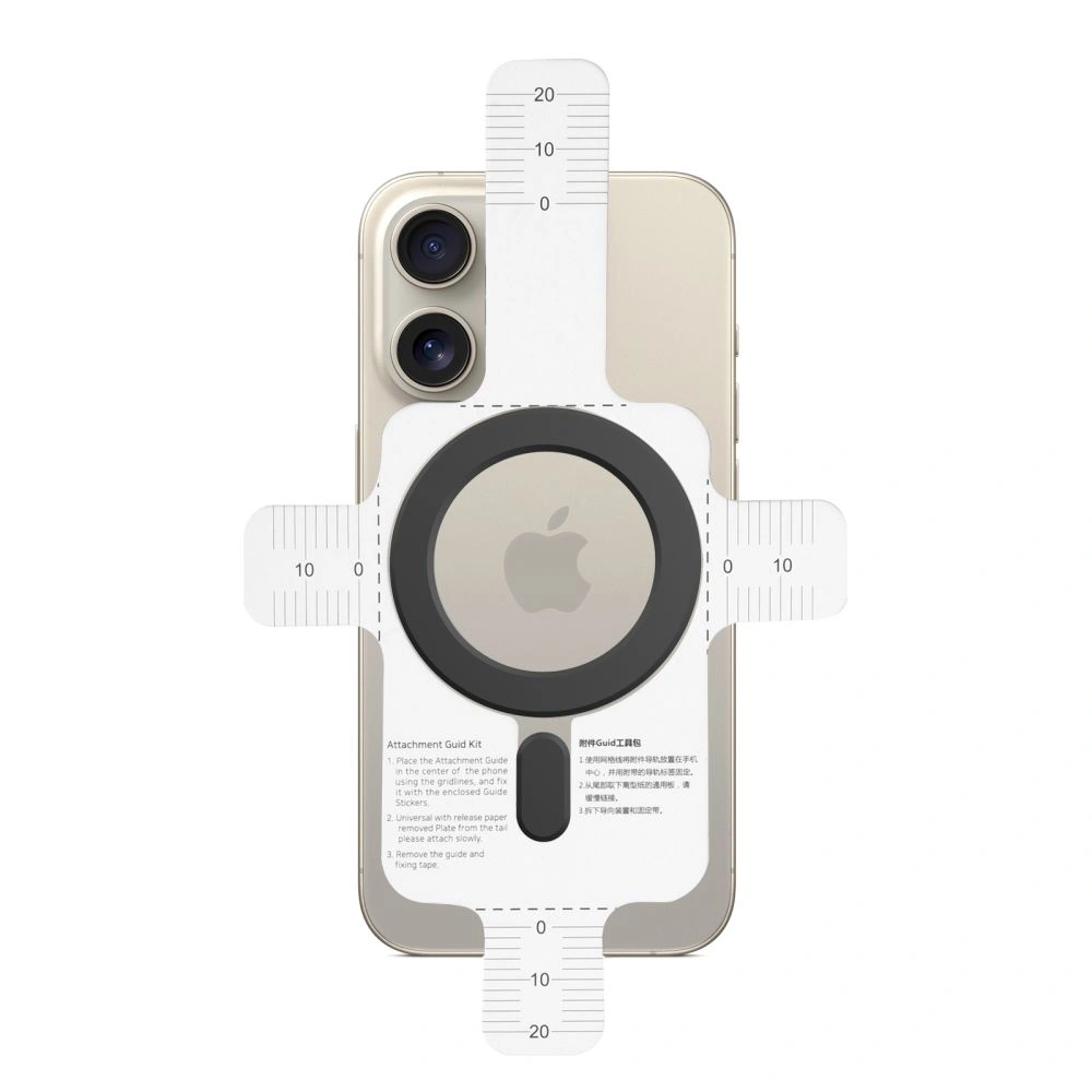 Kryt Tech-Protect MMP-100 Magnetic MagSafe Ring Black & White [2 PACK]