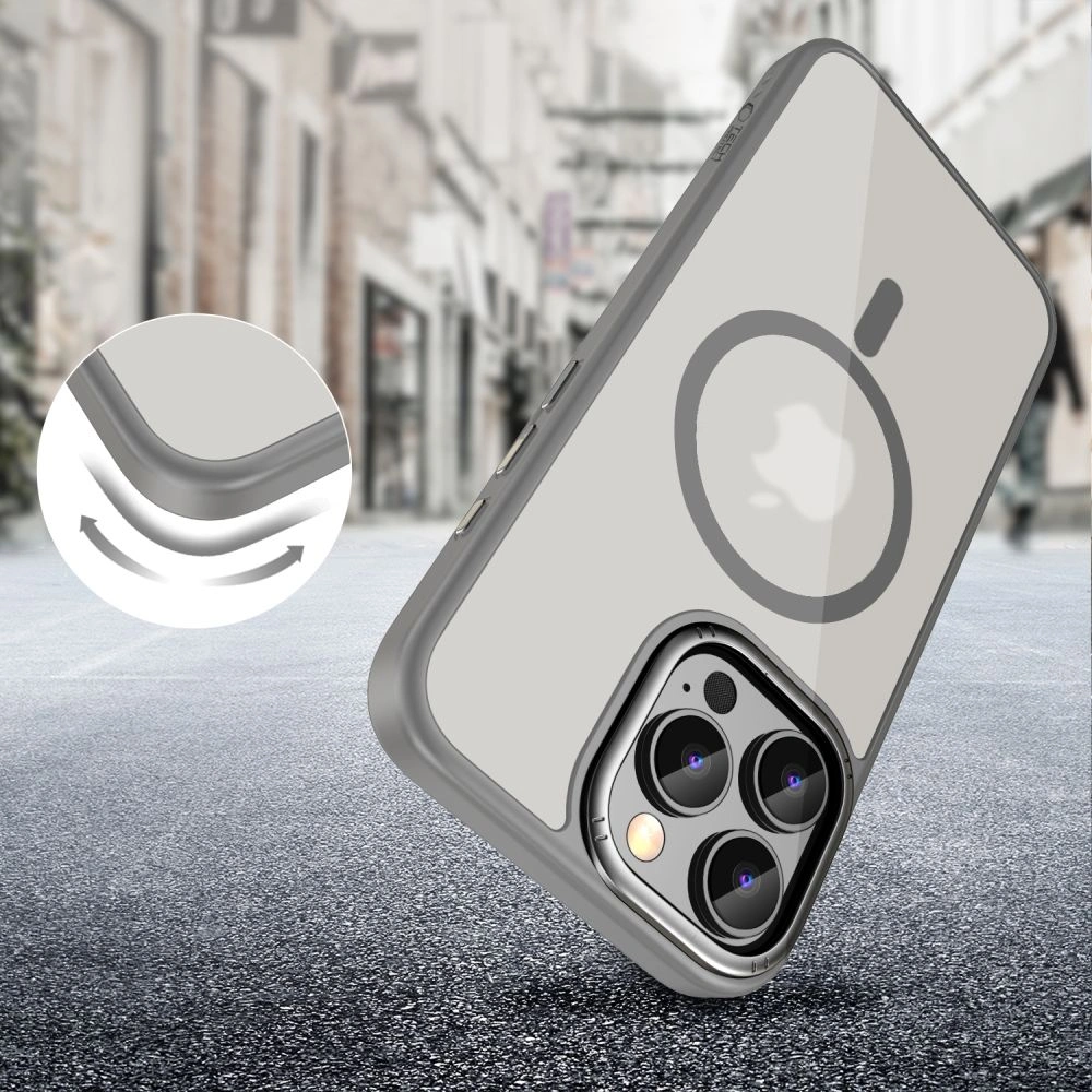 Kryt Tech-Protect MagEdge MagSafe Apple iPhone 16 Pro Max Titanium/gunmetal