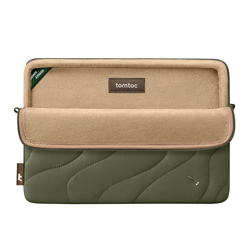 Kryt Tomtoc Terra-A27 16" laptop case (green)