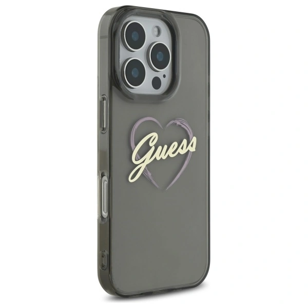 Kryt Guess GUHCP16XHCHGSPK Apple iPhone 16 Pro Max hardcase IML Heart black