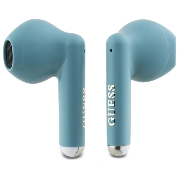 Kryt Guess Bluetooth wireless in-ear headphones GUTWSJ14ESGQ TWS + docking station Printed Classic Logo turquoise