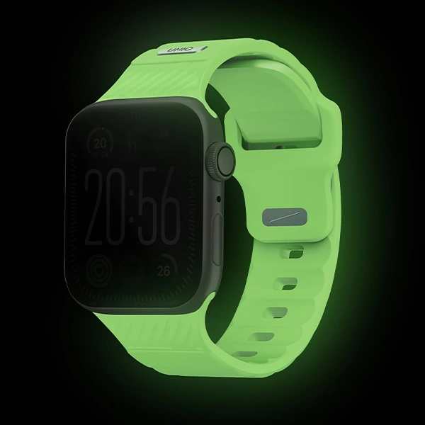 UNIQ Stride SE Apple Watch 6/7/8/9/10/SE/SE2 40/41/42/44mm FKM Rubber Strap lume