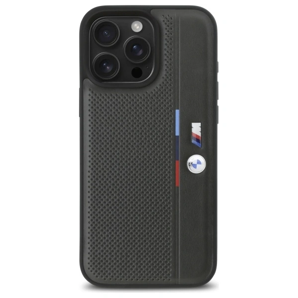 Kryt BMW BMHCP16X23PUPVA Apple iPhone 16 Pro Max hardcase M Perforated Tricolor Detail Line anthracite
