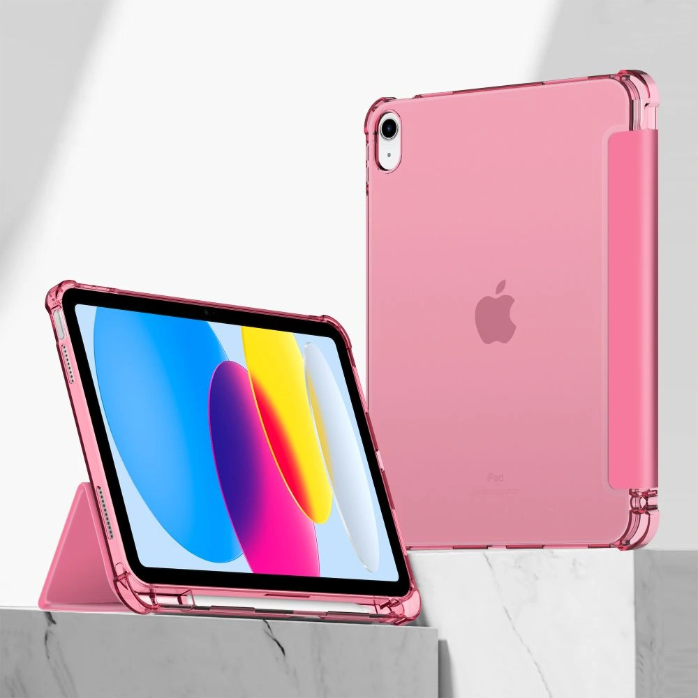 Kryt Tech-Protect SmartCase Pen Hybrid Apple iPad 10.9" 2022 / 11" 2025 Crystal Magenta