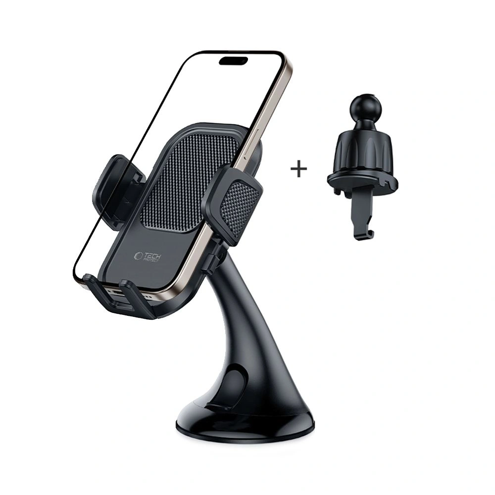 Držák do auta Tech-Protect V8 Universal Dashboard & Vent, Black