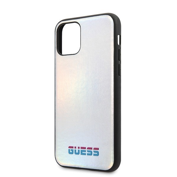 Kryt Guess GUHCN58BLD iPhone 11 Pro silver hard case Iridescent