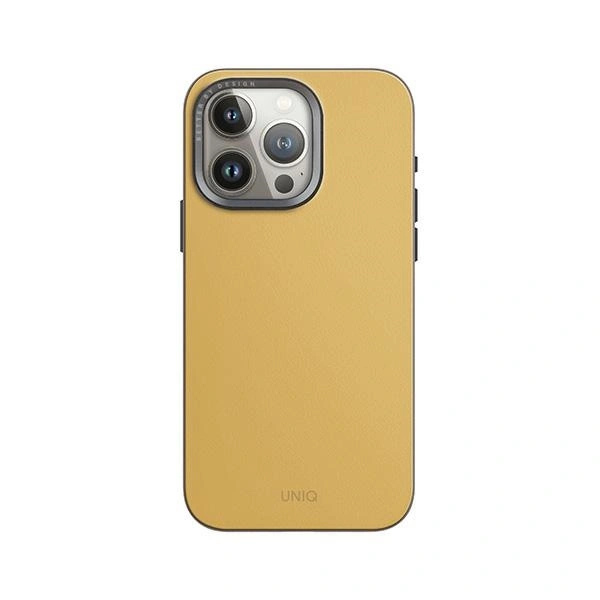 Kryt UNIQ Lyden DS Apple iPhone 15 Pro Magclick Charging canary yellow-flint grey