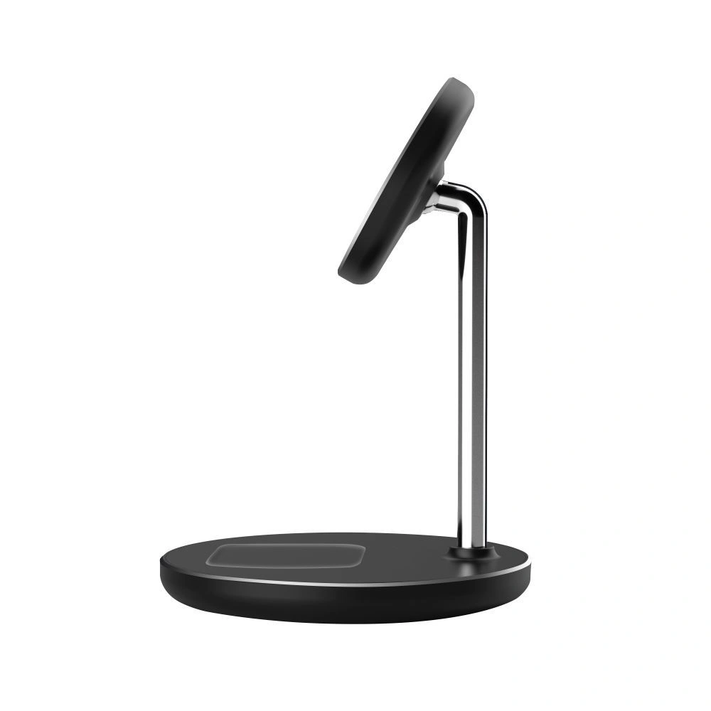 Bezdrátová nabíječka Tech-Protect QI15W-A39 2in1 Magnetic MagSafe Wireless Charger Black