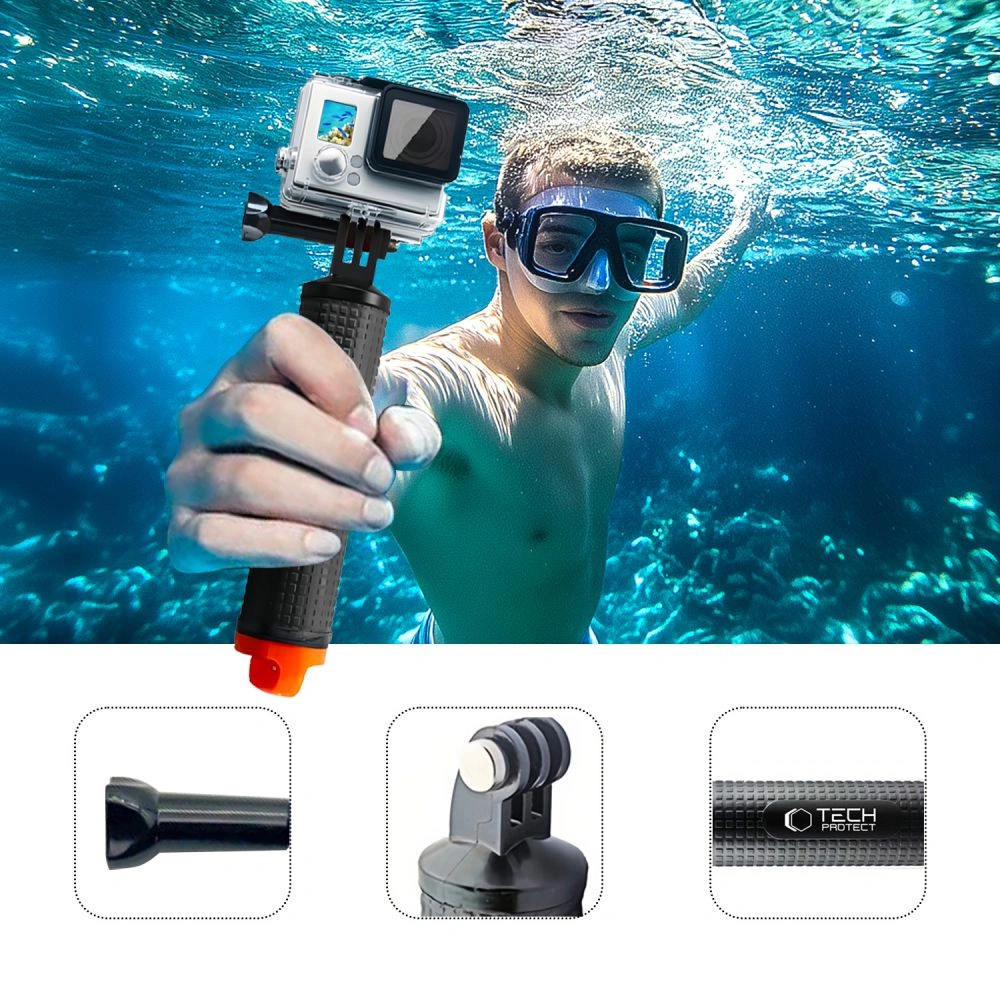 Kryt Tech-Protect GA100 Float Hand Grip GOPRO / DJI Black