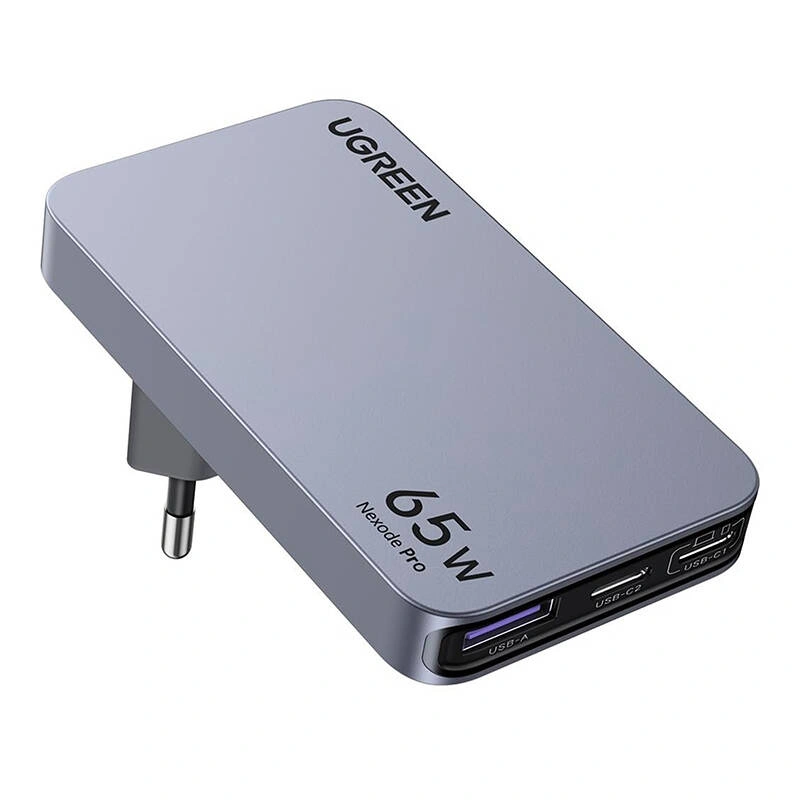 Síťová nabíječka UGREEN Nexode Pro 65W GaN USB-A, 2xUSB-C network charger