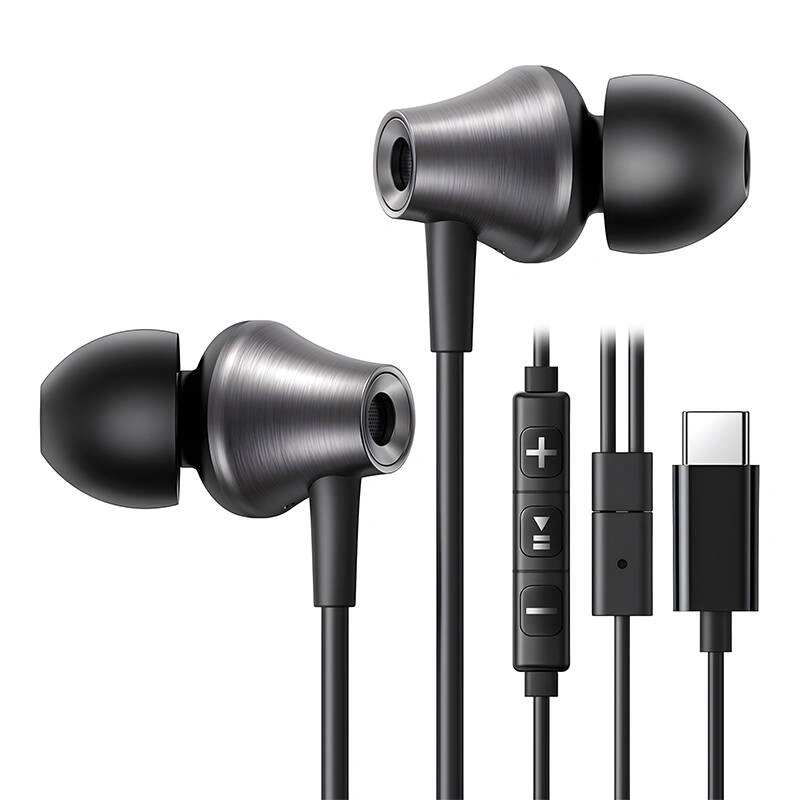 Sluchátka UGREEN EP105 USB-C 1.2m in-ear (black)