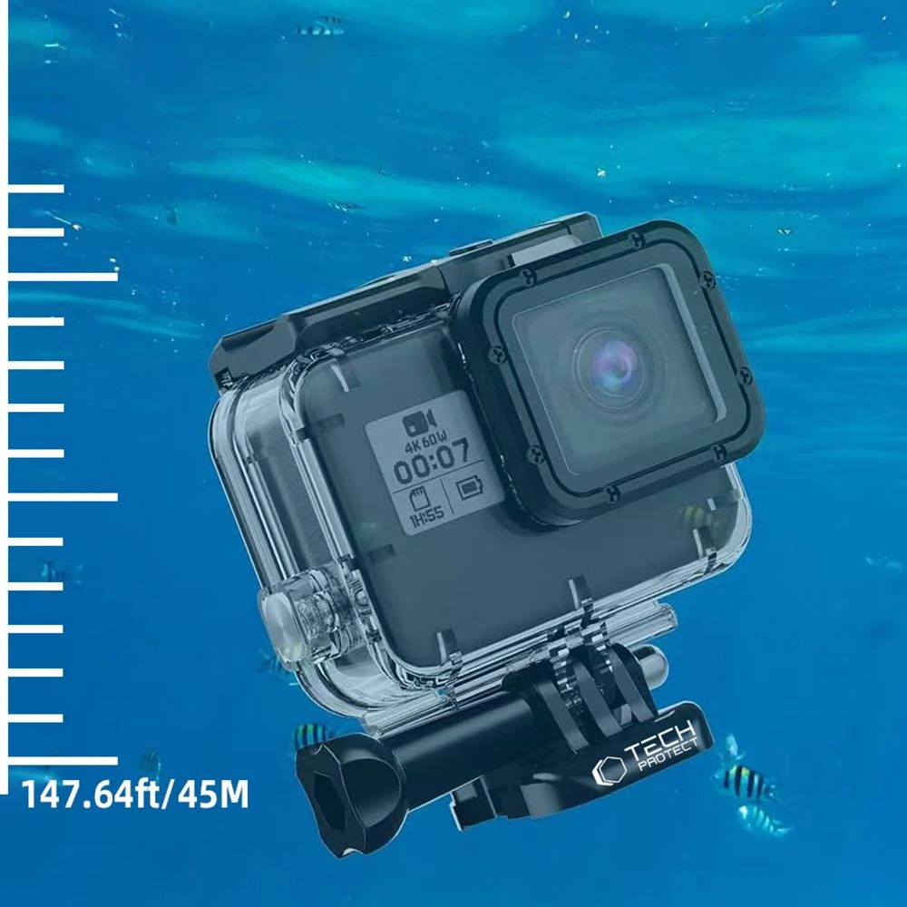 Kryt Tech-Protect GA200 Waterproof Case GOPRO Hero 5 / 6 / 7 Clear
