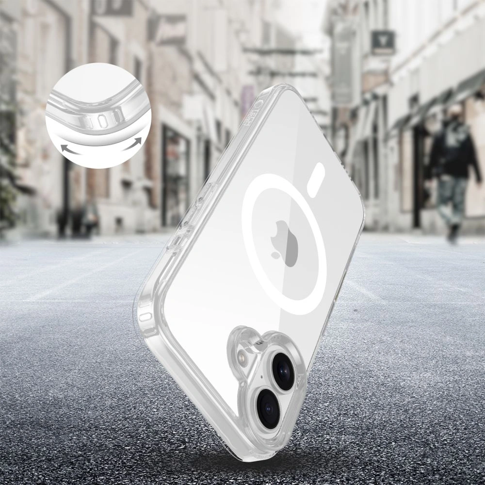 Kryt Tech-Protect Flexair Hybrid CC MagSafe Apple iPhone 16 Clear