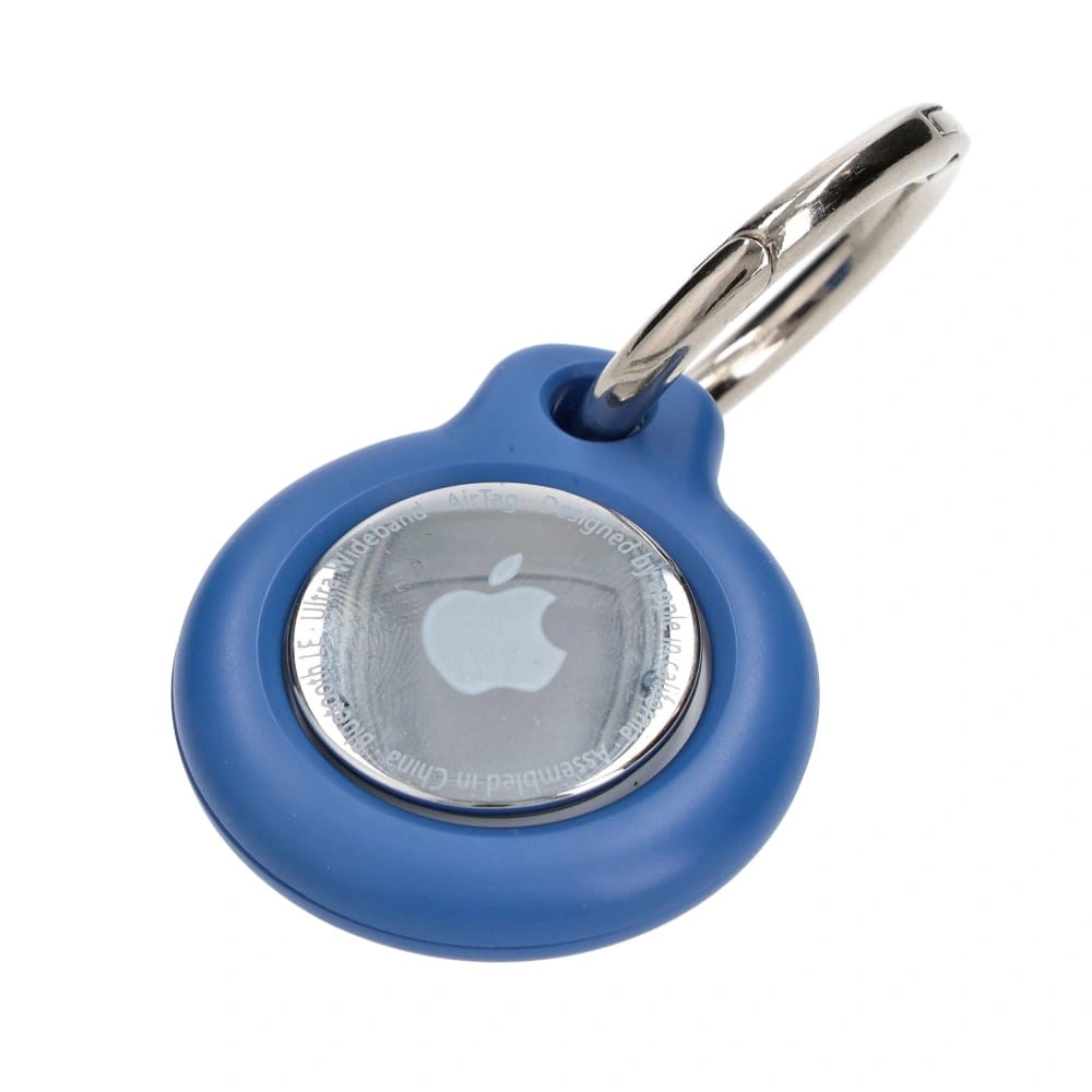 Kryt Bizon Case Locator Keychain Apple AirTag blue