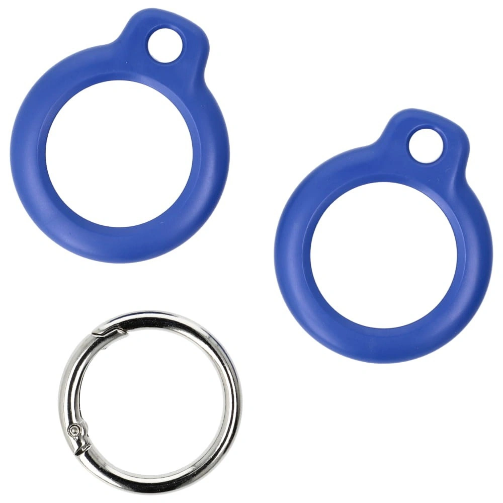 Kryt Bizon Case Locator Keychain Apple AirTag blue