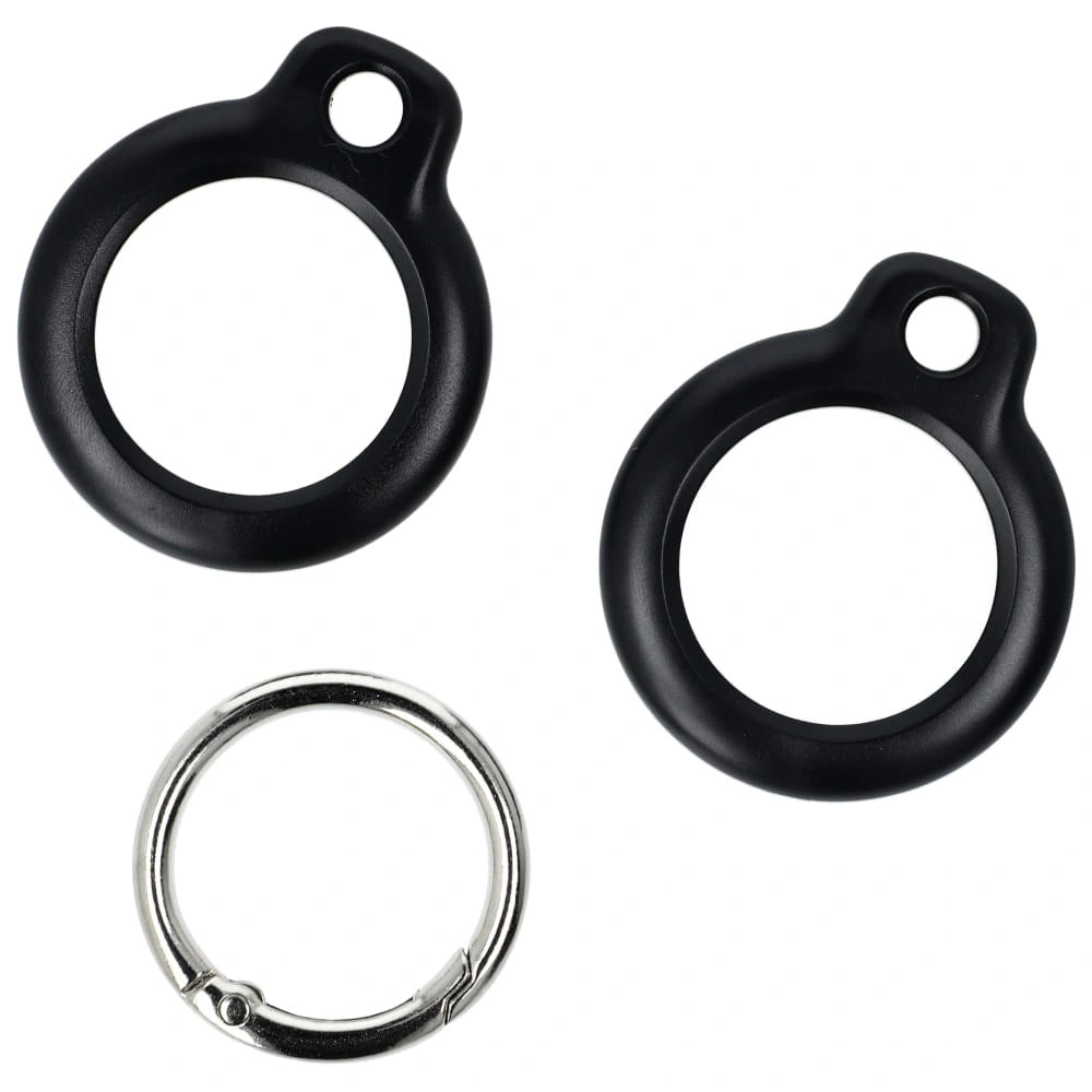 Kryt Bizon Case Locator Keychain Apple AirTag black