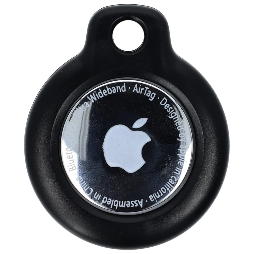 Kryt Bizon Case Locator Keychain Apple AirTag black