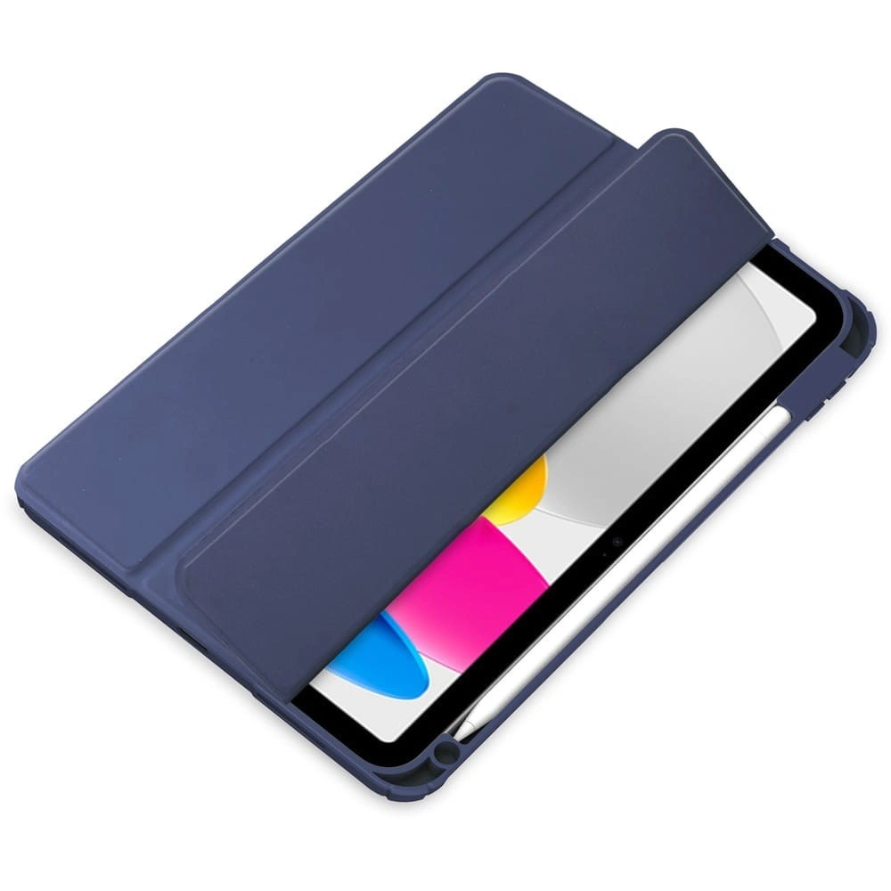 Kryt Bizon Case Tab Clear Matt Apple iPad 10.9" 2022 / 11" 2025 navy blue