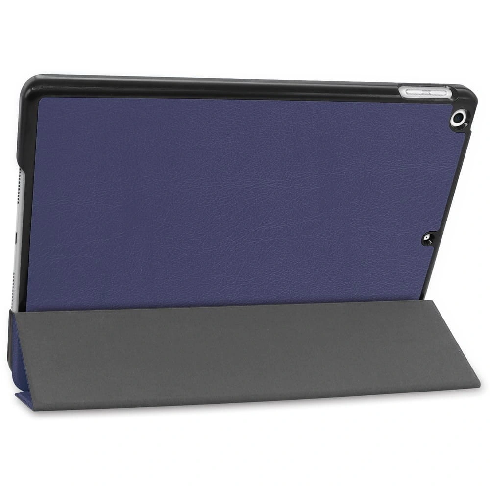 Kryt Bizon Case Tab Croc Apple iPad 9/8/7 10.2 2021/2020/2019 navy blue
