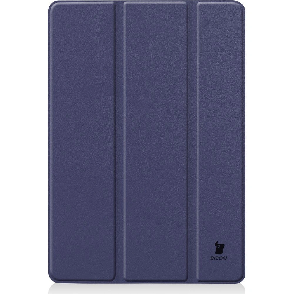 Kryt Bizon Case Tab Croc Apple iPad 9/8/7 10.2 2021/2020/2019 navy blue