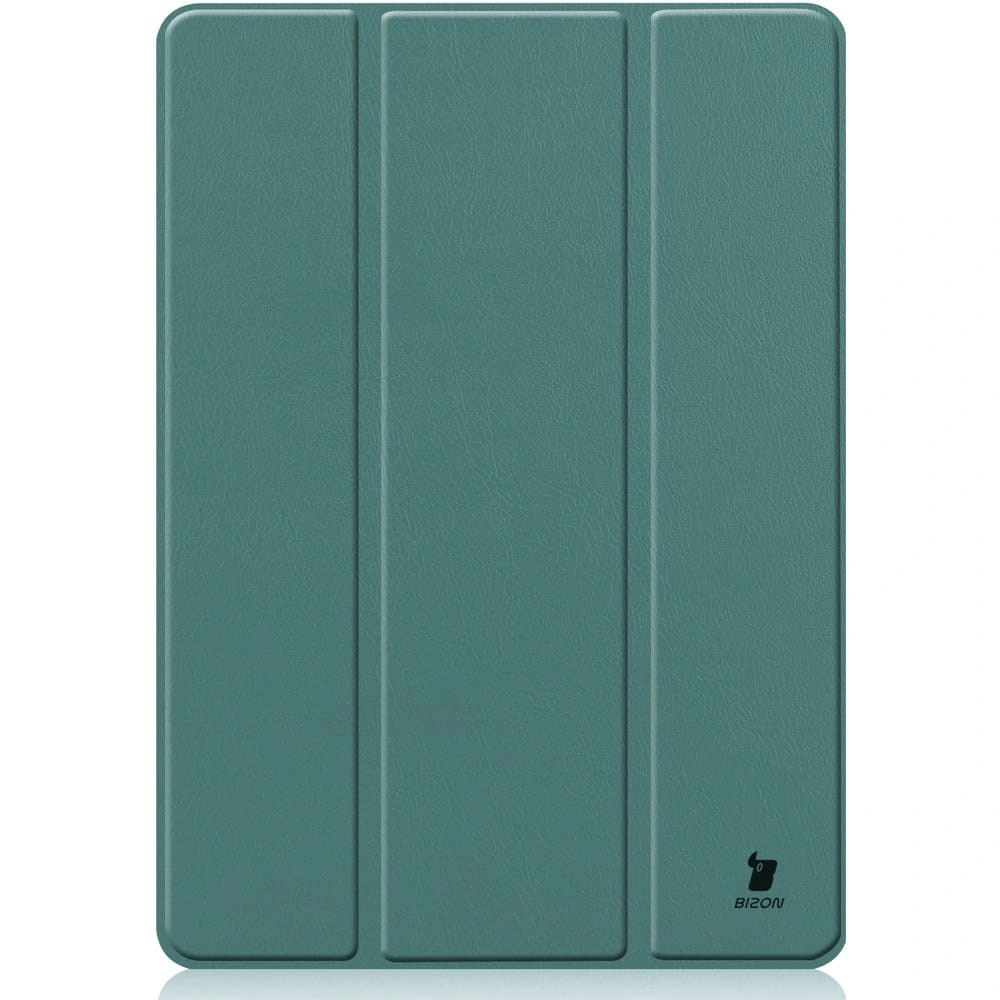 Kryt Bizon Case Tab Lizard Apple iPad 9/8/7 10.2 2021/2020/2019 dark green