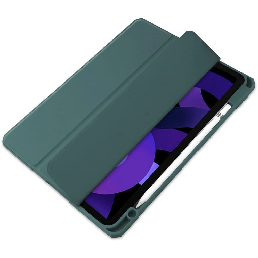 Kryt Bizon Case Tab Clear Matt Apple iPad Air 6 / Air 5 / Air 4 / iPad Pro 11 2018 dark green