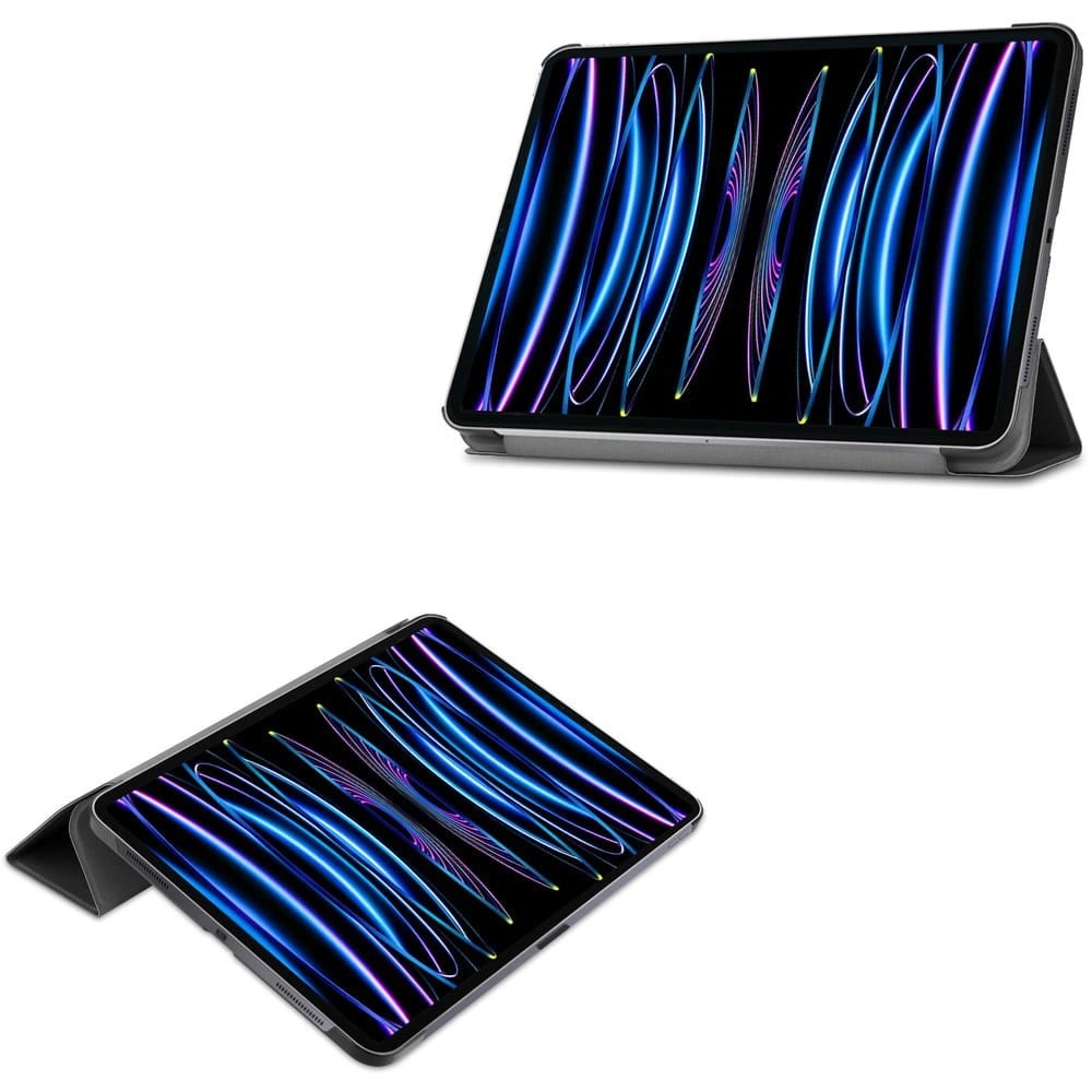 Kryt Bizon Case Tab Croc Apple iPad Pro 11 2022/2021/2020/2018 black