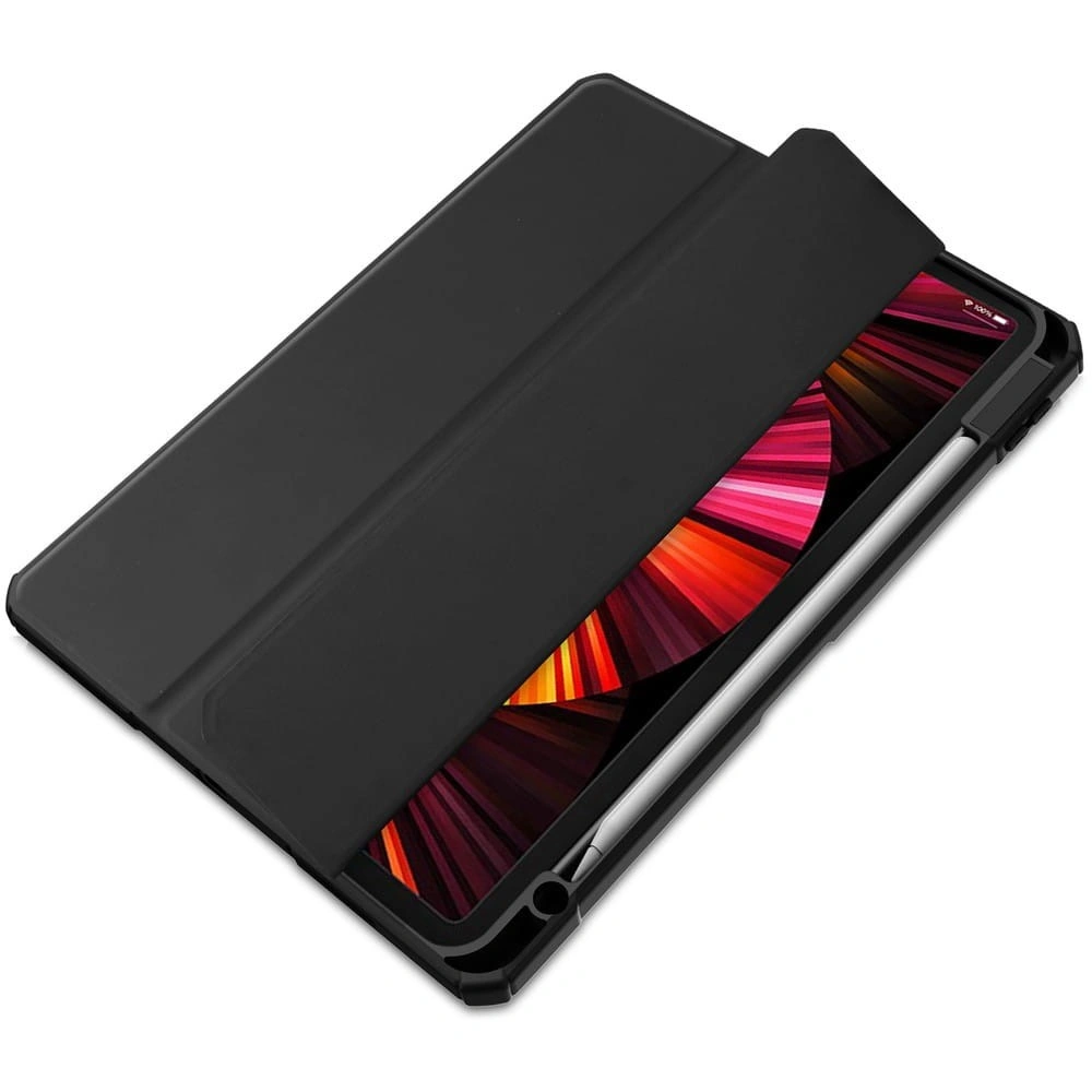 Kryt Bizon Case Tab Clear Matt Apple iPad Pro 11 2022/2021/2020/2018 black