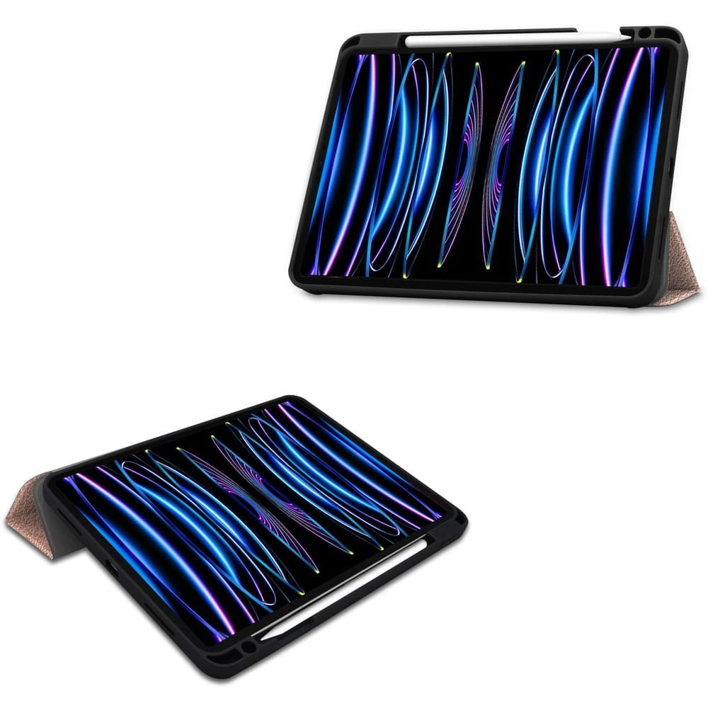 Kryt Bizon Case Tab Lizard Apple iPad Pro 11 2022/2021/2020/2018 rose gold