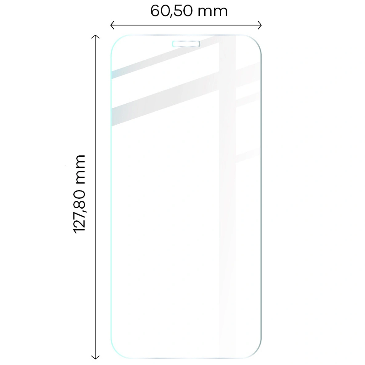 Ochranné sklo Bizon Glass Clear Apple iPhone 12 Mini