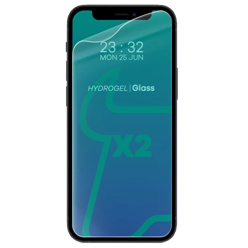Ochranné sklo Bizon Glass Hydrogel Apple iPhone 12 Mini [2 PACK]